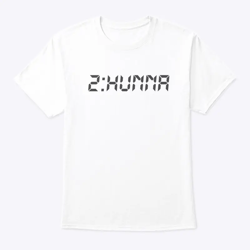 2Hunna Digital Time Tee (WHITE)